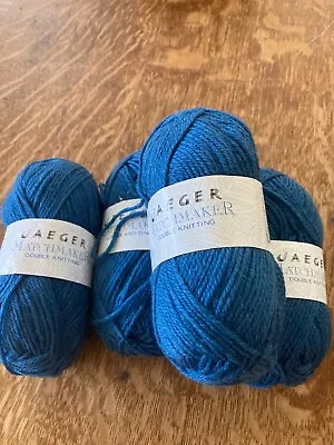 Jaegar Blue DK Wool 400g • £1.50