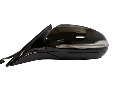 #116 BLACK LEFT DRIVER SIDE BLIND SPOT MIRROR FOR MERCEDES S500 S550 S560 14-20 • $235