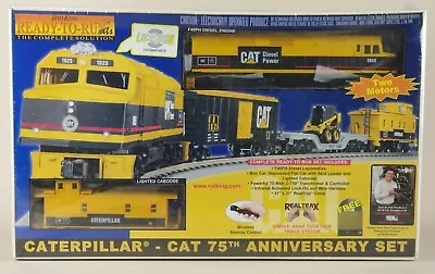 MTH RailKing Caterpillar Diesel Train 75th Anniversary Set - SEALED • $399.99