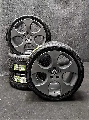 $1000 • Buy 4 Factory VW Golf GTI Jetta GLI 18  OEM Wheels & Tires Detroit Rims