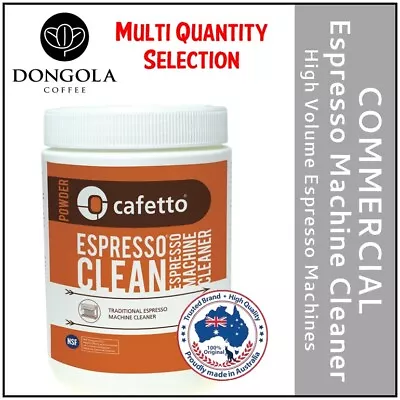CAFETTO 1KG ESPRESSO CLEAN Cafe Business Use Espresso Coffee Machine Cleaner  • $19.95
