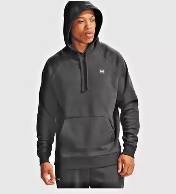 Under Armour 1357092 Men's UA Rival Fleece Hoodie Loose Fit Long Sleeve Hoody • $30.99