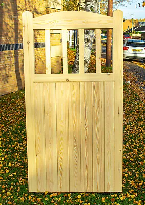 Wooden Garden Gate - Mapplewell Side Design • £280.82