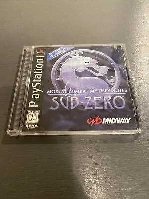 Mortal Kombat Mythologies: Sub Zero (Sony PlayStation 1 1997) PS1 Complete • $45
