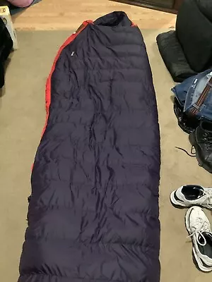 Marmot Goose Down Massif -20°F Mummy Sleeping Bag Long • $185