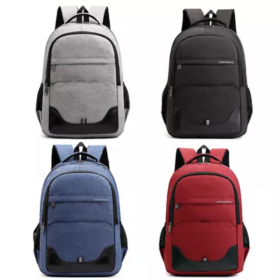 Unisex Travel Rucksack Shoulder Laptop Bag School Large Waterproof Backpack • £10.98