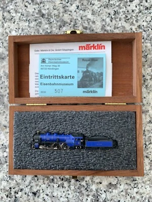 $278 • Buy Z Scale Marklin 88921 4-6-2 Steam Locomotive With Tender Original Box