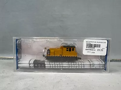 BACHMANN # 60089  INDUSTRIAL SWITCHER LOCOMOTIVE (Yellow) MDT PLYMOUTH N SCALE • $26.25