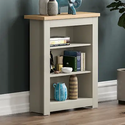 Arlington 3 4 5 Tier Bookcase Display Shelf Wood Storage Shelving Unit Furniture • £38.90
