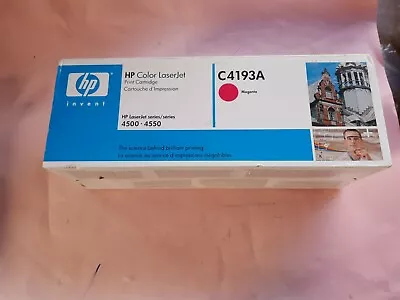 £2.50 • Buy Genuine HP C4193A Magenta For LaserJet 4500 4550 Printer Toner Cartridge