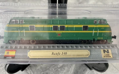 £4 • Buy Del Prado N Gauge Locomotive Renfe 340