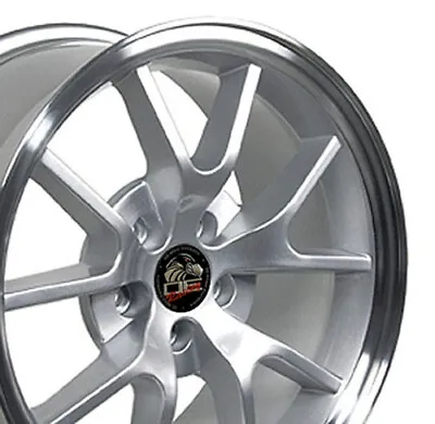 3810 Silver 18x9 Inch Wheels SET(4) Fit 1994-2004 Ford Mustang FR500 Rims • $556