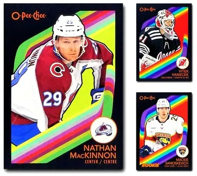 2023-24 O-Pee-Chee RETRO BLACK BORDER **** PICK YOUR CARD **** From The LIST • $2.89