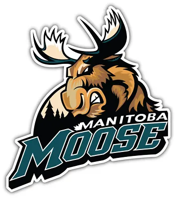 Manitoba Moose Minor Hockey Sport Car Bumper Sticker Decal  SIZES'' • $3.75