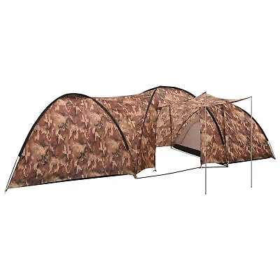 Camping Igloo Tent 650x240x190  8 Person I6E4 • £285.59