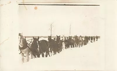 NW RPPC Northwestern Michigan Counties Logging Company HISTORICAL CREW VIEWS! 15 • $16.99