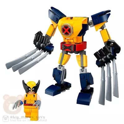 LEGO Marvel Super Heroes: Wolverine Mech Armor (76202) • $44.95