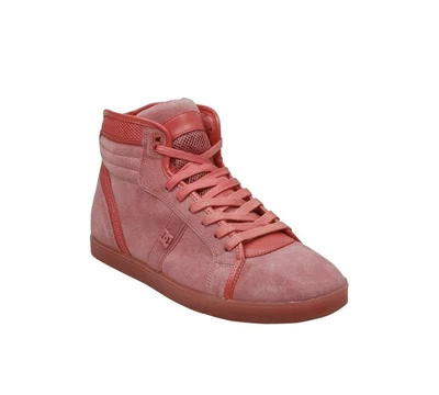 $55 • Buy DC Life Collection Xander Lemar & Dauley Edition Hi-top Sneakers (coral). Size 9
