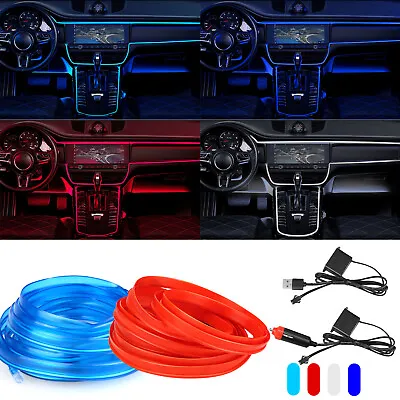 Fit For Hyundai Car Ambient Lights LED Car Interior Light Strip Neon Accessories • $5.49