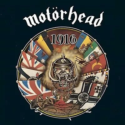 1916 By Motorhead (CD Feb-2016 WTG Records) *NEW* *FREE Shipping* • $10.95