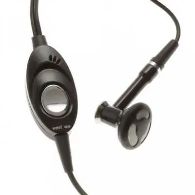 OEM HEADSET MONO 2.5MM HANDSFREE EARPHONE SINGLE EARBUD BLACK For CELL PHONES • $7.38