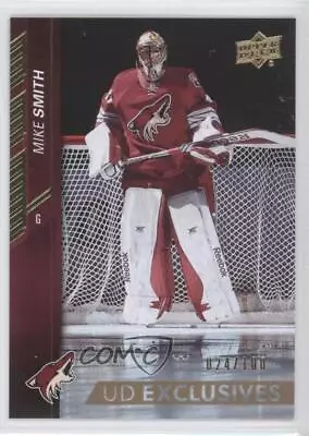 2015-16 Upper Deck UD Exclusives /100 Mike Smith #10 • $9.44