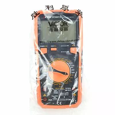 VICTOR VC9807A+ 4 1/2 High-precision Digital Multimeter Electrical Meter # • $56.98