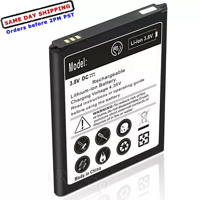 Long Life 6500mAh Extended Slim Battery For Samsung Galaxy Note 2 N7100 SGH-I317 • $21.86