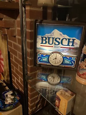 Bush Beer Lighted Beer Clock • $95