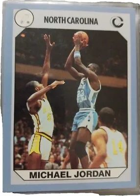 Michael Jordan✔ ROOKIECARD #44 R ERROR RARE 1990 Collegiate Collection-NC GEM  • $249