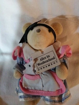 $11.99 • Buy Alice In Wonbearland Mini V.I.B. 1992 North American Bear 5  Ornament 