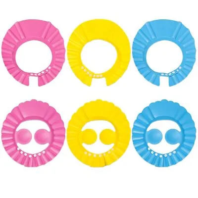 £3.39 • Buy Baby Shower Caps Bath Visor Eye Protection Wash Hair Shield Kids Shampoo Hat