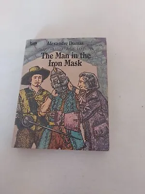 Vintage 1983  The Man In The Iron Mask  Illustrated Classic Editions Moby Books  • $7.99