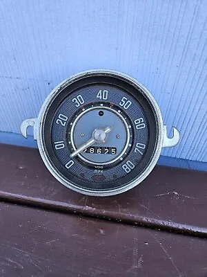 VW Type 1 Beetle VDO Speedometer 80MPH Untested Missing Glass 1959 • $60