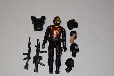 GI Joe Black Major Custom Cobra Python Patrol Crimson Guard Black Trooper X1 • $32