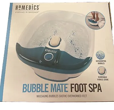 HoMedics FB-55 Bubble Mate Foot Spa Vibrating Massage Machine • $19.95