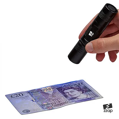 £17.99 • Buy Uv Ultraviolet 365nm Torch Counterfeit Fake Forged Banknote Money Detector Check