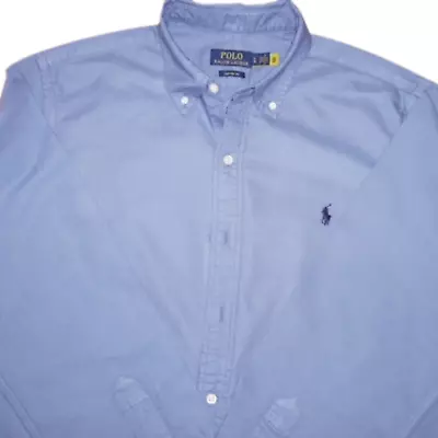 Ralph Lauren Men's Custom Fit Oxford Shirt - BNWOT - Bastille Blue • £39.99