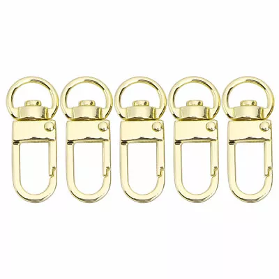 5/10 Lot Metal Swivel Clasp Lanyard Snap Hook Lobster Claw Clasps Trigger Clip • $6.36