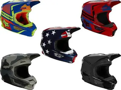 Fox Racing V1 Oktiv Trev Ultra Helmets MVRS Motocross Off-Road MX/ATV/UTV Adult • $149.95