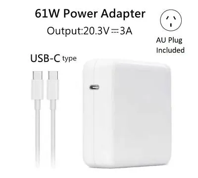 30W 61W 87W USB-C Power Adapter Charger Type-C For Apple Macbook Air Laptop • $35.99