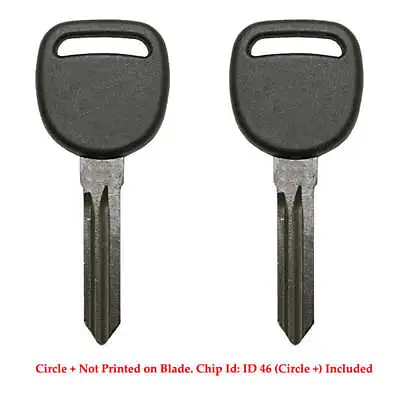 $10.19 • Buy 2 Replacement For Cadillac Escalade 2011 2012 2013 2014 Chip Car Transponder Key