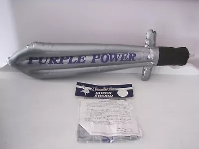 RARE Minnesota Vikings Inflatable Purple Power Super Sword-FAST SHIPPING!! • $14.99