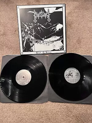 MOONBLOOD Blut & Krieg / Sob A Lua Do Bode Gatefold Double LP Black Vinyl • $51