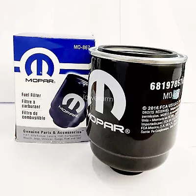 Mopar 68197867AA Fuel/water Separator Filter For 13-17 Dodge Ram 6.7l Diesel New • $26.99