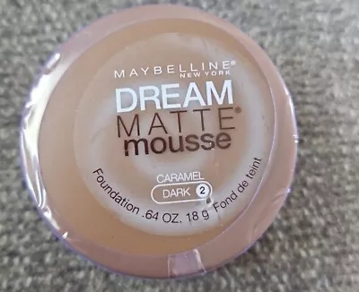 Maybelline Dream Matte Mousse .64oz./18oz. Caramel Dark 2  • $9.99