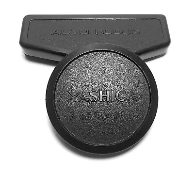 RARE! Yashica Auto Focus 48mm Plastic Push-On Front Lens Cap Made In Japan • £14.98