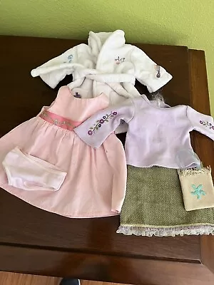 American Girl Spa Robe And Dress Shirt/Blouse Lot Of 8 • $25