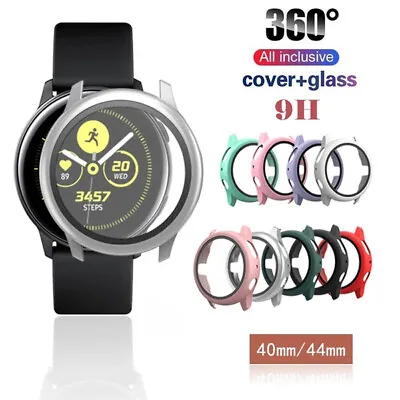 For Samsung Galaxy Watch Active 2 40/44mm Cover Silicone Wrist Band Sport Strap • $14.99