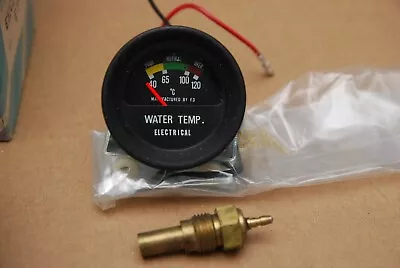 Vintage FD Japan 12V Water Temperature Gauge For Nissan Toyota Datsun  Mazda • $52